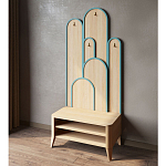 Вешалка «Байома» варинант исполнения - 2 | Loft Concept в Челябинске