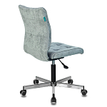 Офисное кресло в серо-голубом велюре Bureaucrats варинант исполнения - 4 | Loft Concept в Челябинске