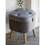 Пуф Leather with a snap варинант исполнения - 2 | Loft Concept в Челябинске