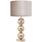 Настольная лампа с основанием в виде золотых сфер Balance Table Lamp Gold варинант исполнения - 1 | Loft Concept в Челябинске