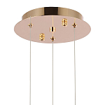 Подвесной светильник Metal Acrylic Tube Trio Gold Hanging Lamp варинант исполнения - 3 | Loft Concept в Челябинске