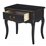 Тумба прикроватная из массива березы с ящиком и состаренным эффектом Vintage варинант исполнения - 3 | Loft Concept в Челябинске