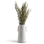 Ваза Serené Ceramic Vase Белая варинант исполнения - 3 | Loft Concept в Челябинске