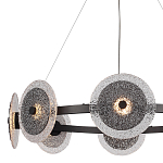 Люстра с плафонами из фактурного двойного стекла Heterochromia варинант исполнения - 6 | Loft Concept в Челябинске