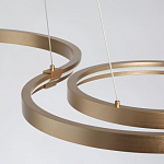 Люстра подвесная светодиодная в виде волнообразной ленты Ribbon Vortex варинант исполнения - 21 | Loft Concept в Челябинске