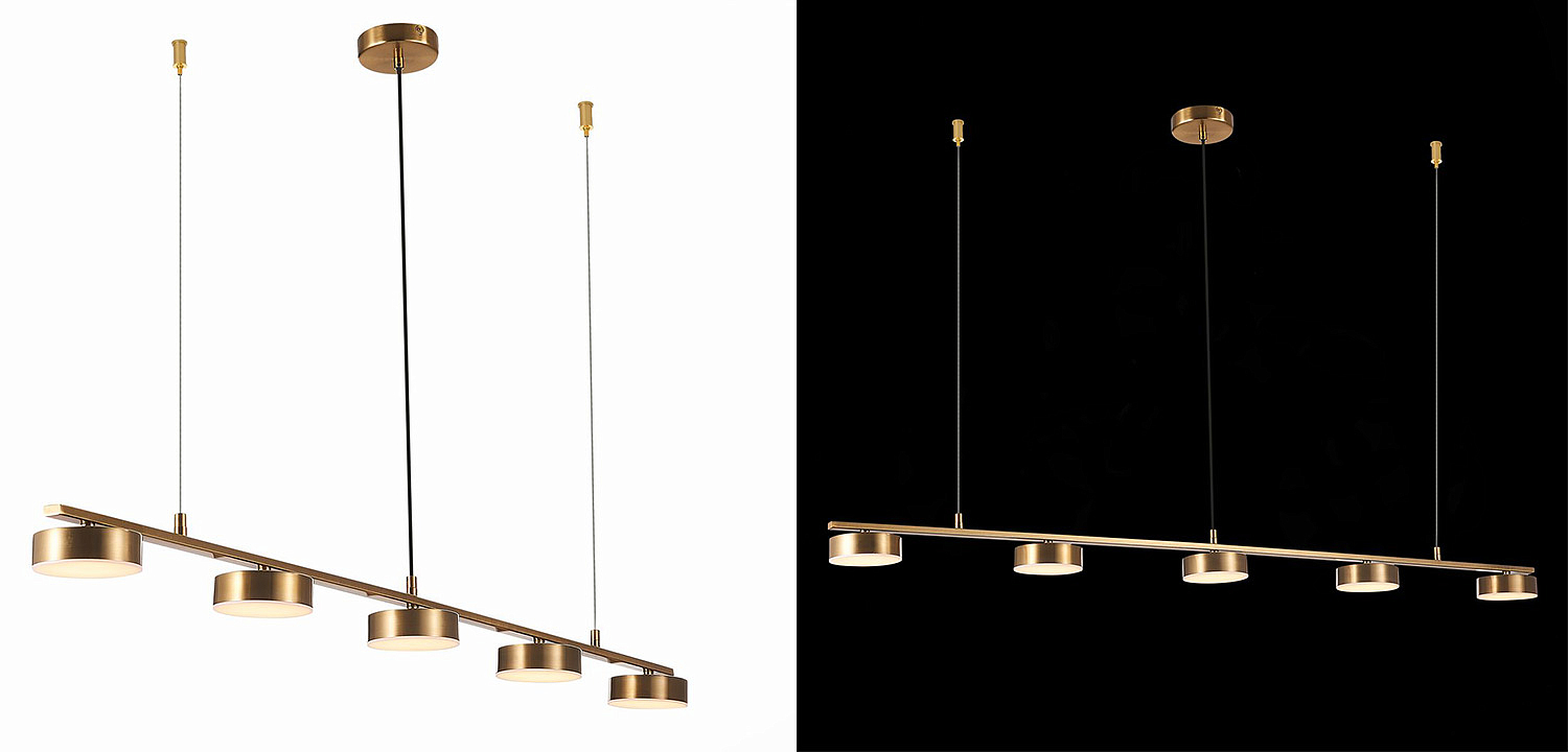 Люстра Five Headlights Linear Chandelier Люстра Five Headlights Linear Chandelier - Loft-Concept в Челябинске