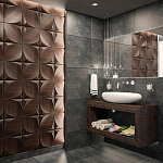 Гипсовая 3D панель с принтографией PM-22 варинант исполнения - 2 | Loft Concept в Челябинске