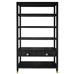 Стеллаж с двумя ящиками Elsa Dreams Black варинант исполнения - 5 | Loft Concept в Челябинске