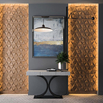 Гипсовая 3D панель с принтографией PM-50 варинант исполнения - 1 | Loft Concept в Челябинске