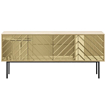 Длинная тумба с зеркальным декором Serena варинант исполнения - 2 | Loft Concept в Челябинске