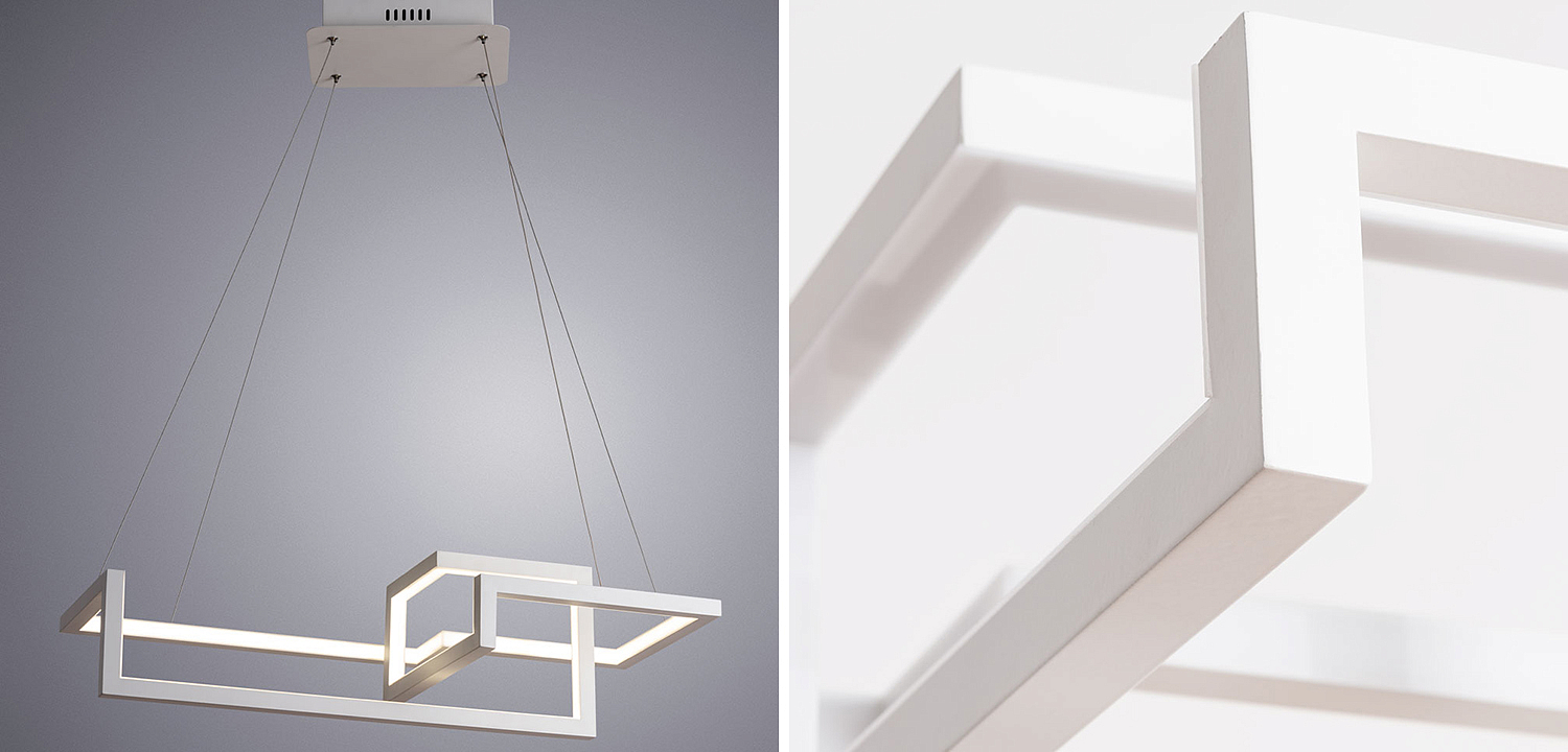 Люстра Esther Geometric White Chandelier I Люстра Esther Geometric White Chandelier I - Loft-Concept в Челябинске