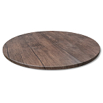 Стол журнальный c коричневой круглой столешницей на четырех металлических ножках Charm Coffee Table варинант исполнения - 2 | Loft Concept в Челябинске