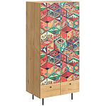 Шкаф с принтом Dominoes варинант исполнения - 1 | Loft Concept в Челябинске