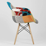 Стул с обивкой в стиле Patchwork варинант исполнения - 3 | Loft Concept в Челябинске