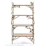 Стеллаж металлический с птичками Primavera варинант исполнения - 1 | Loft Concept в Челябинске