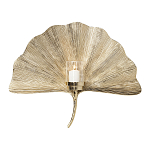 Большой Настенный Подсвечник золотой Лист Пальмы варинант исполнения - 1 | Loft Concept в Челябинске