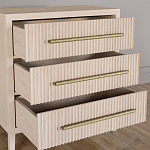 Комод Primo с 3 выдвижными ящиками Светлый дуб варинант исполнения - 6 | Loft Concept в Челябинске