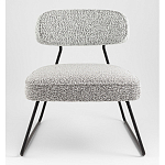 Кресло лаунж Kate букле серый варинант исполнения - 4 | Loft Concept в Челябинске