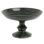 Фруктовница большая из натурального камня Змеевик Шабровский Natural Stone Fruit Bowls варинант исполнения - 1 | Loft Concept в Челябинске