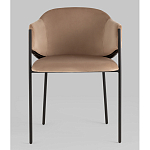 Стул Brace велюр капучино варинант исполнения - 4 | Loft Concept в Челябинске