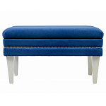 Мягкая банкетка с зоной для хранения Casket Blue варинант исполнения - 1 | Loft Concept в Челябинске