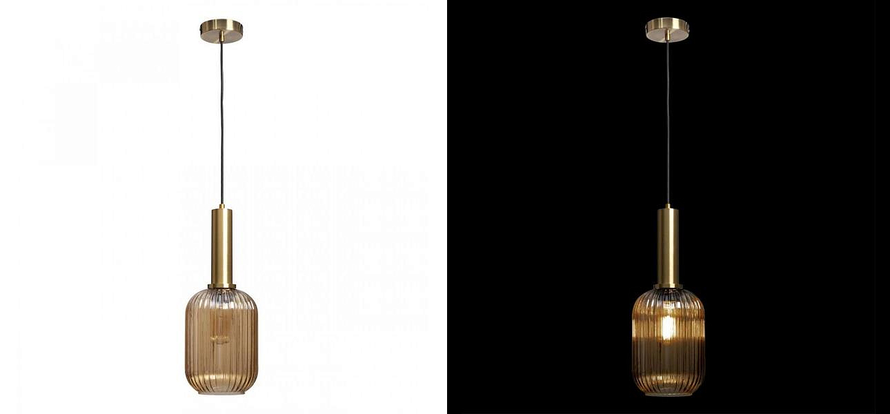 Подвесной светильник Ferm Living chinese lantern Amber Gold 39 см Подвесной светильник Ferm Living chinese lantern Amber Gold 39 см - Loft-Concept в Челябинске