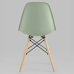 Пластиковый стул на ножках из массива бука Eames Mint варинант исполнения - 4 | Loft Concept в Челябинске