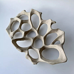 Блюдо «Бежевый коралл» варинант исполнения - 2 | Loft Concept в Челябинске