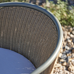 Садовое кресло с каркасом из стали Kenneth Chair варинант исполнения - 10 | Loft Concept в Челябинске