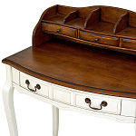 Стол-бюро из массива дерева Montmartre Provence White Desk варинант исполнения - 2 | Loft Concept в Челябинске