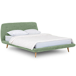 Кровать с мягким изголовьем Palmer Bed варинант исполнения - 9 | Loft Concept в Челябинске