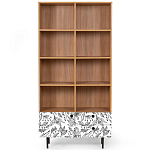 Широкий стеллаж с принтом Elise Rack варинант исполнения - 20 | Loft Concept в Челябинске