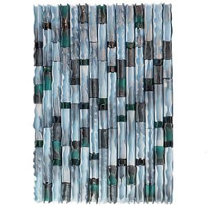 Фактурное Панно на стену Blue Energy Flow 