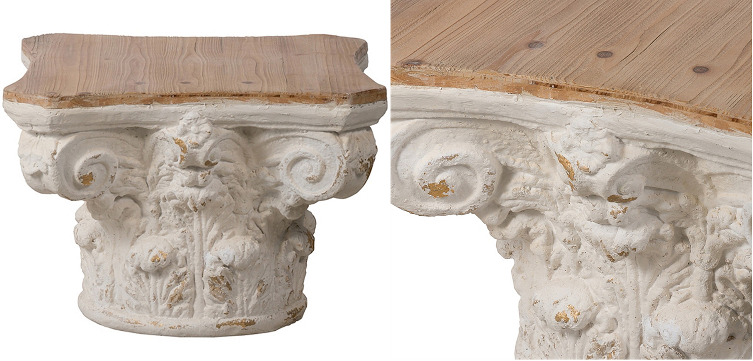 Приставной стол Ancient Roman Column Side Table Приставной стол Ancient Roman Column Side Table - Loft-Concept в Челябинске