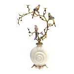 Подсвечник с декором из птиц на ветвях Birds of Paradise варинант исполнения - 1 | Loft Concept в Челябинске