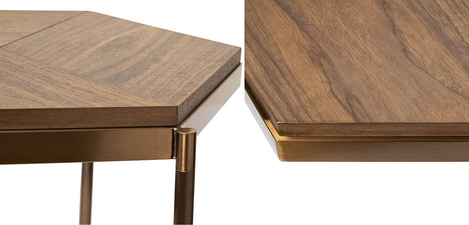 Приставной стол Hexagonal Side Table Приставной стол Hexagonal Side Table - Loft-Concept в Челябинске