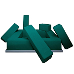 Модульный дизайнерский диван Rumble Modular Sofa варинант исполнения - 2 | Loft Concept в Челябинске