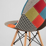 Стул с обивкой в технике пэчворк DSW варинант исполнения - 6 | Loft Concept в Челябинске