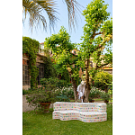 Дизайнерский модульный диван волнистой формы с цветным принтом Poltronova Superonda Sofa варинант исполнения - 44 | Loft Concept в Челябинске