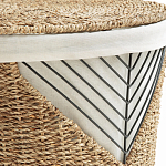 Плетеная корзина для белья Juste Wicker Basket варинант исполнения - 4 | Loft Concept в Челябинске