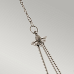 Люстра с прозрачными плафонами из пузырчатого стекла Kichler варинант исполнения - 8 | Loft Concept в Челябинске