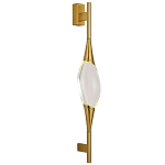 Бра с хрустальным плафоном Renee Brass Glass Drops Light Wall Lamp варинант исполнения - 1 | Loft Concept в Челябинске