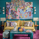 Homer Simpson in Paradise картина акрил на холсте варинант исполнения - 1 | Loft Concept в Челябинске