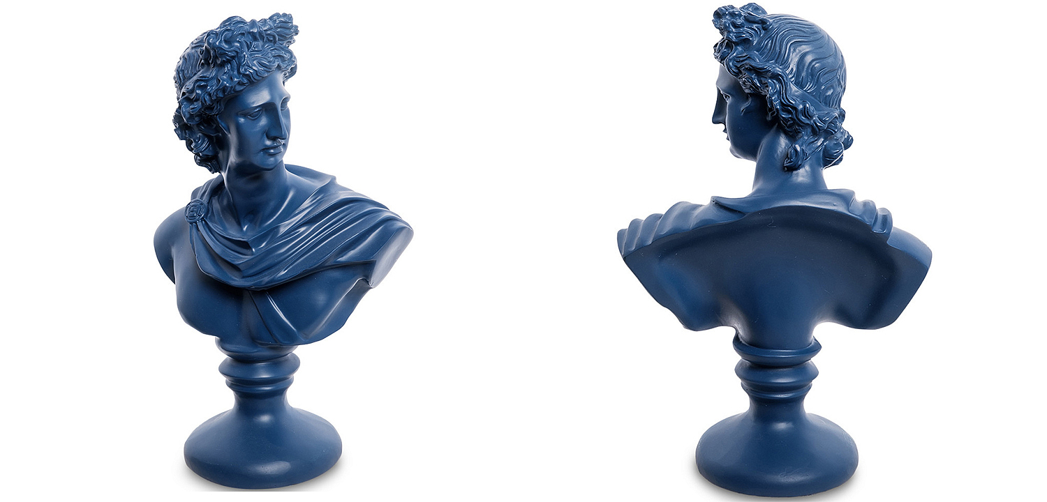 Статуэтка Bust David blue Статуэтка Bust David blue - Loft-Concept в Челябинске
