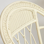 Комплект уличной мебели из ротанга Clara белый варинант исполнения - 3 | Loft Concept в Челябинске