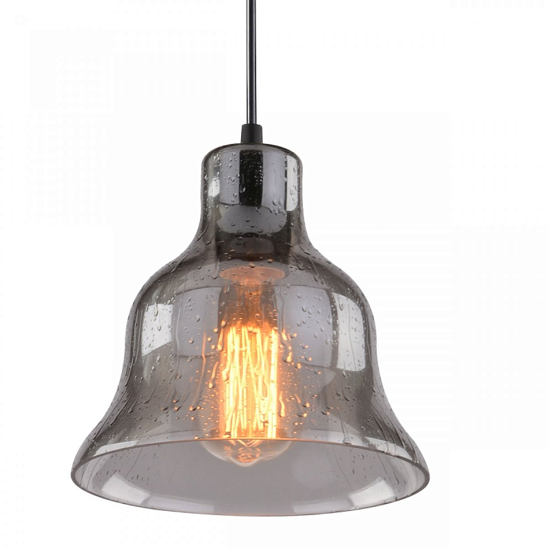 Подвесной светильник Effervescent Drops Pendant Lamp smoke Дымчатый (Smoke) в Челябинске | Loft Concept 