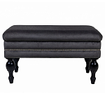 Мягкая банкетка с зоной для хранения Casket Dark Grey варинант исполнения - 1 | Loft Concept в Челябинске