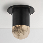 Потолочный светильник светодиодный с плафоном из натурального камня Purgatory варинант исполнения - 1 | Loft Concept в Челябинске