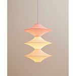 Подвесной вязаный розовый светильник «Звезда Востока 03» варинант исполнения - 3 | Loft Concept в Челябинске