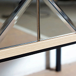 Шкаф с 2-мя зеркальными дверцами Serena Mirror Cabinet варинант исполнения - 5 | Loft Concept в Челябинске